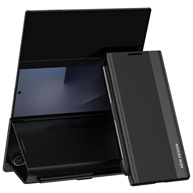 Étui Samsung Galaxy Z TriFold Business effet cuir Magnet