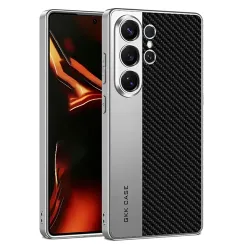 Coque Samsung Galaxy S26 Ultra carbone métal brossé mate