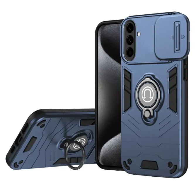 Coque Samsung Galaxy A57 Antichoc avec Cache Caméra et Anneau