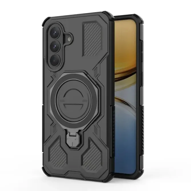 Coque Samsung Galaxy A57 avec support + 2 films écran KJ Series