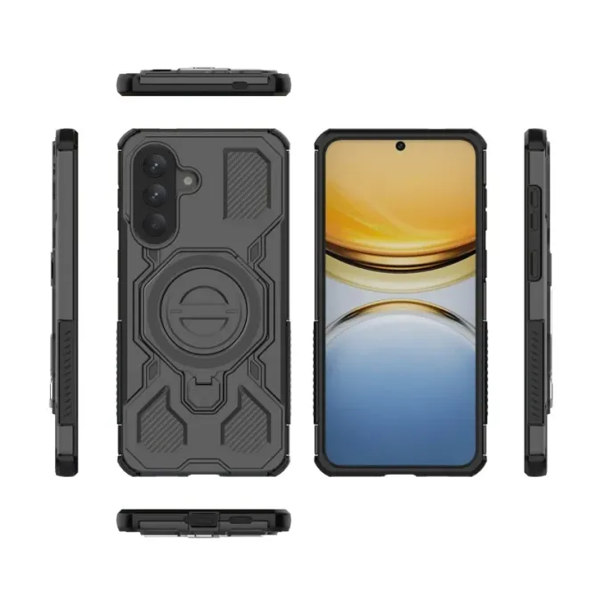 Coque Samsung Galaxy A57 avec support + 2 films écran KJ Series
