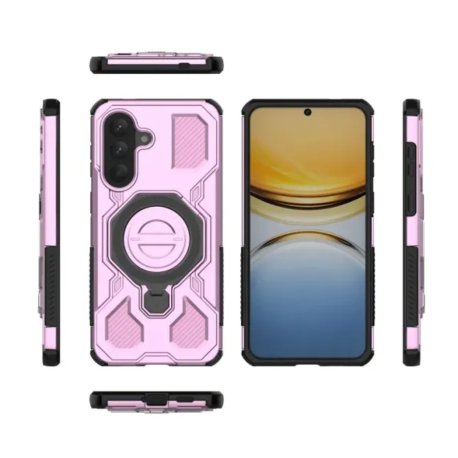 Coque Samsung Galaxy A57 avec support + 2 films écran KJ Series
