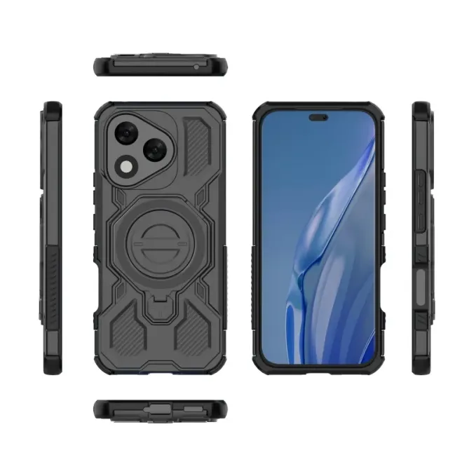 Coque Honor 400 Lite avec support + 2 films écran KJ Series