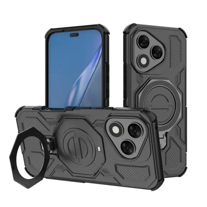 Coque Honor 400 Lite avec support + 2 films écran KJ Series
