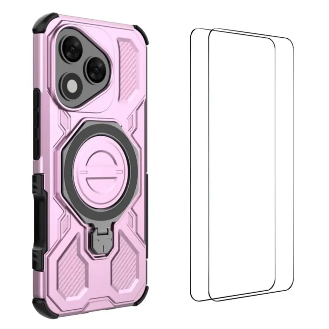 Coque Honor 400 Lite avec support + 2 films écran KJ Series