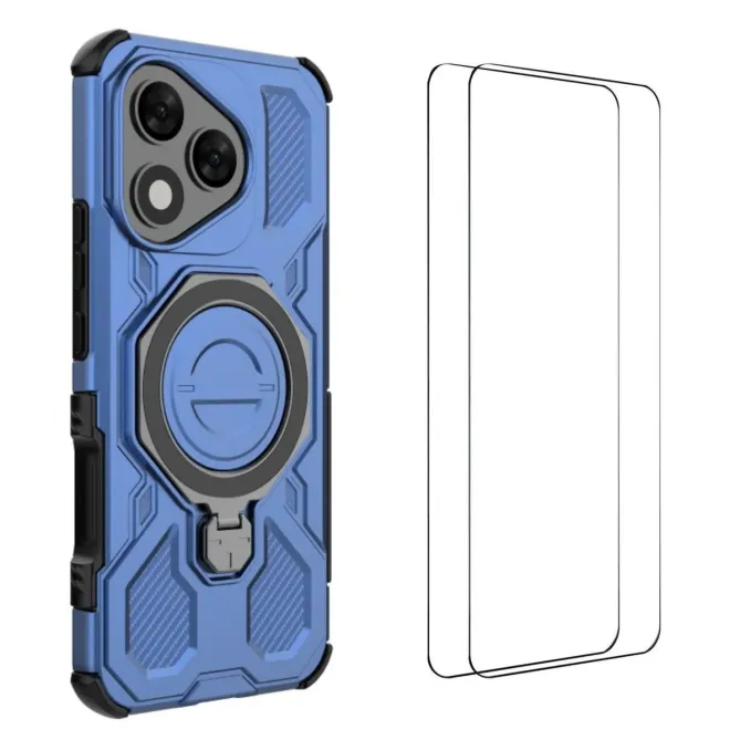 Coque Honor 400 Lite avec support + 2 films écran KJ Series