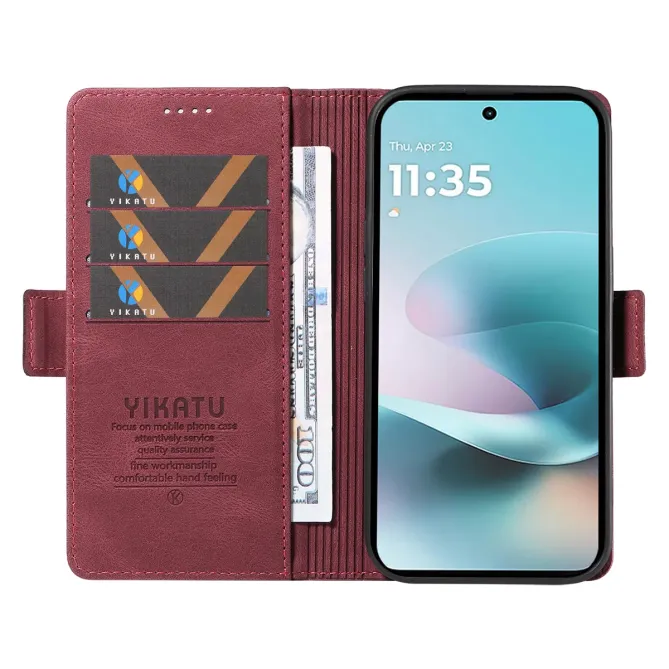 Housse Moto G57 Power / Moto G57 Effet Cuir 005 Series