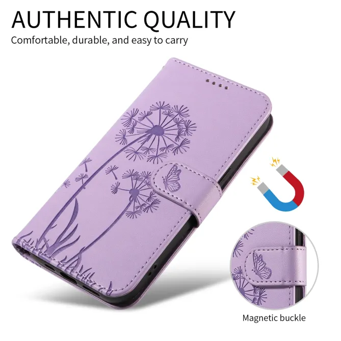 Housse Moto G57 Power / Moto G57 Pissenlit en Relief