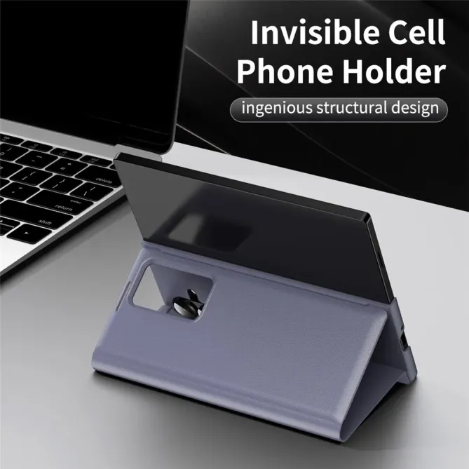 Housse Samsung Galaxy Z Fold 3 avec fenêtre intelligente et porte-cart