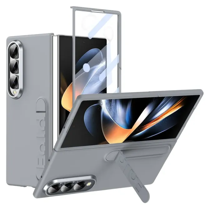 Coque Samsung Galaxy Z Fold 3 support et protection écran verre trempé