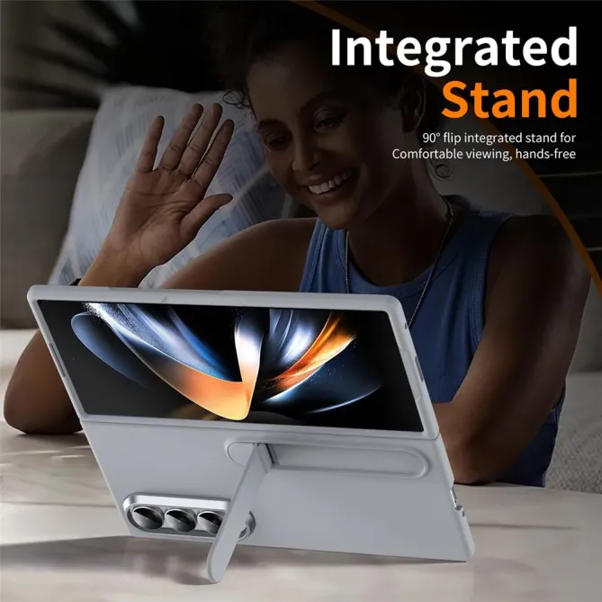 Coque Samsung Galaxy Z Fold 3 support et protection écran verre trempé