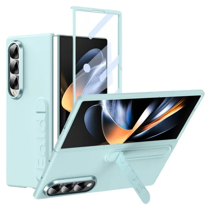 Coque Samsung Galaxy Z Fold 3 support et protection écran verre trempé