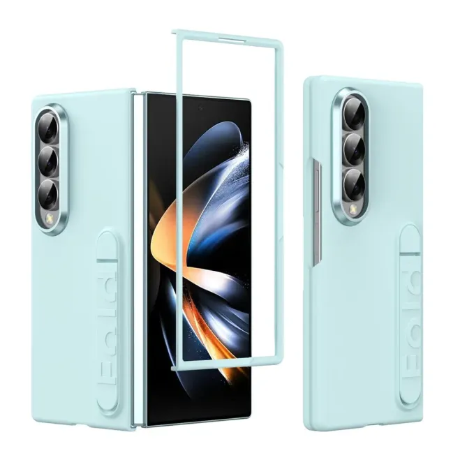 Coque Samsung Galaxy Z Fold 3 support et protection écran verre trempé