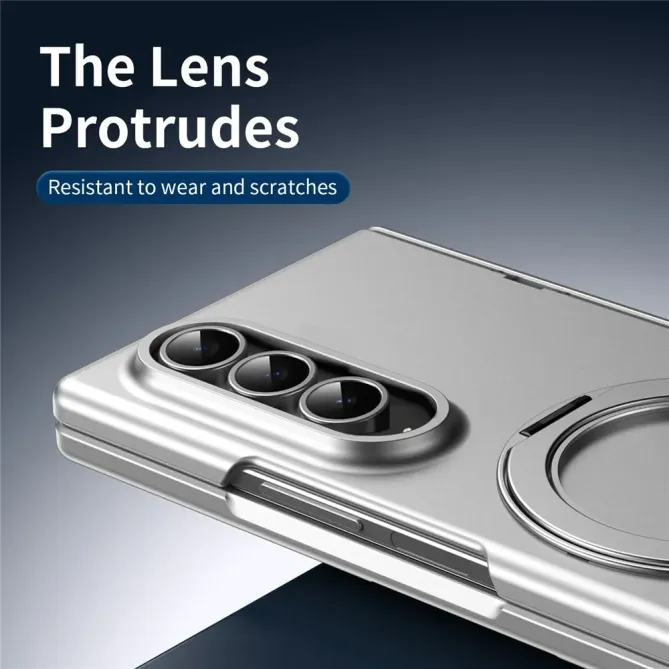 Coque Samsung Galaxy Z Fold 3 avec support rotatif + film verre + styl