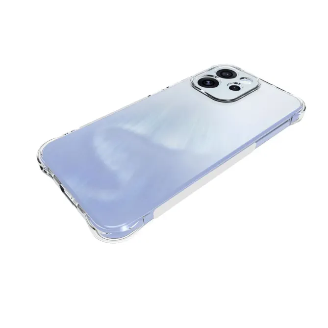 Pack Oppo Reno15 FS 5G / 15 F 5G | Coque Coins Renforcés Transparente 