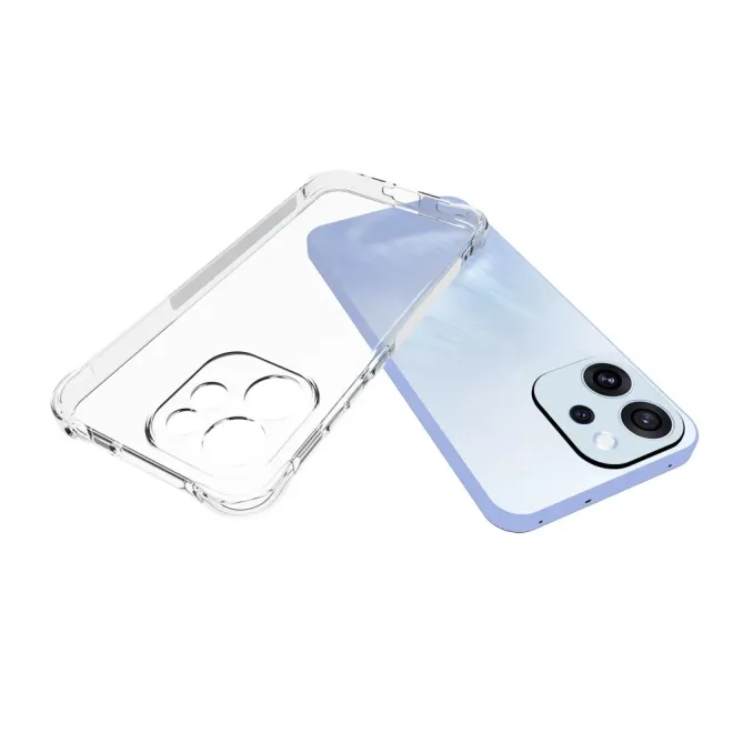 Pack Oppo Reno15 FS 5G / 15 F 5G | Coque Coins Renforcés Transparente 