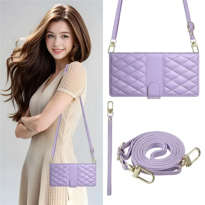 Étui Oppo Reno15 FS 5G / 15 F 5G à surpiqûres losange