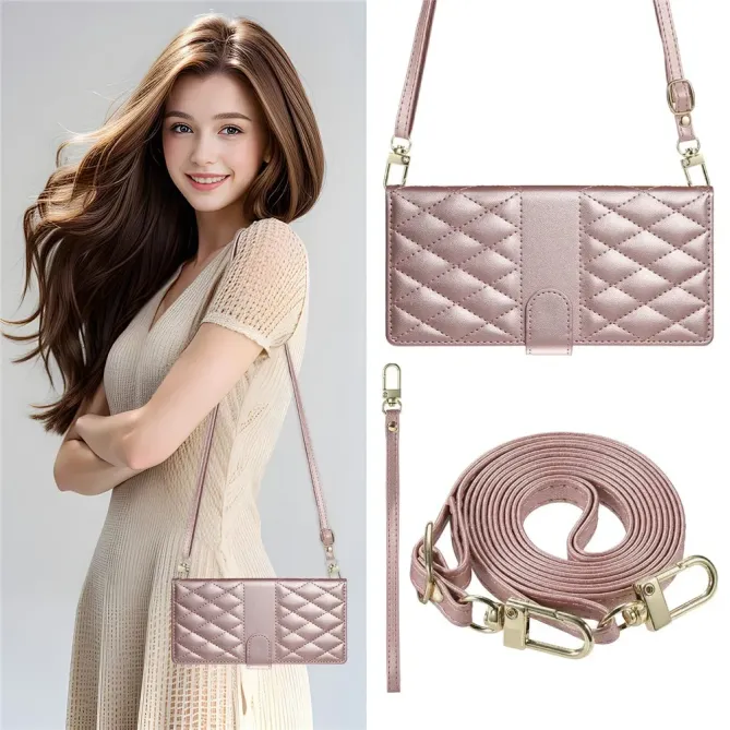 Étui Oppo Reno15 FS 5G / 15 F 5G à surpiqûres losange