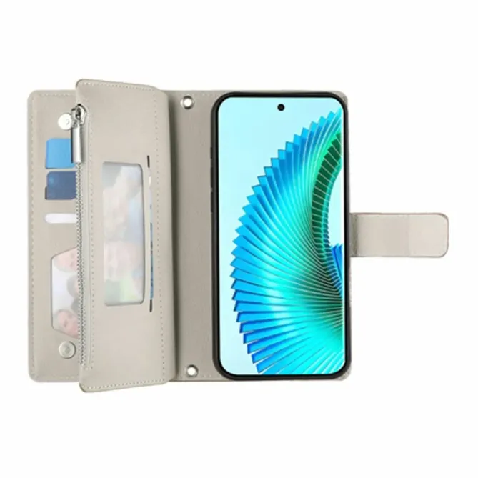 Housse Oppo Reno15 FS 5G / 15 F 5G Zippé Bicolore avec Bandoulière | E