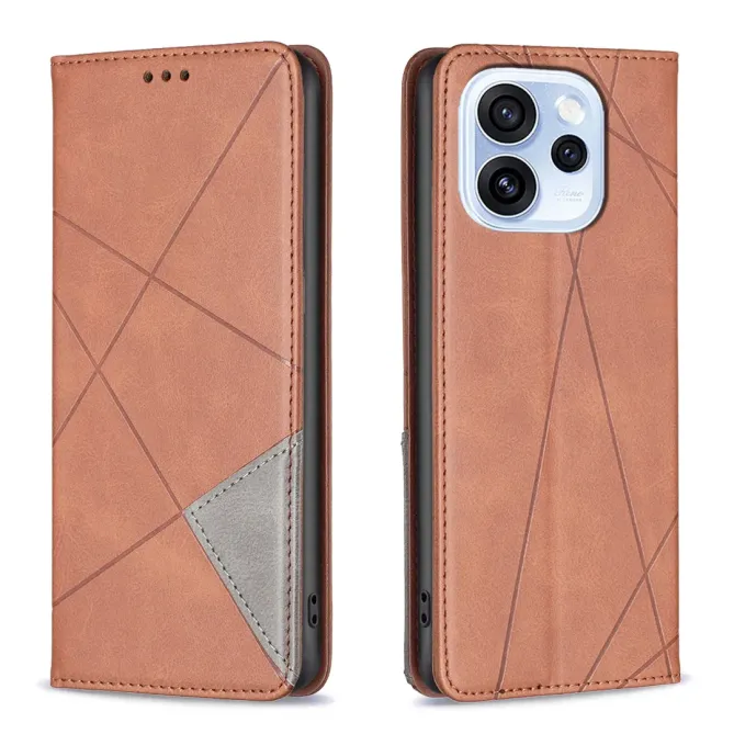 Flip Cover Oppo Reno15 FS 5G / 15 F 5G Célinia Style Cuir Porte Cartes