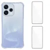 Pack Oppo Reno 15 | Coque Coins Renforcés Transparente avec 2 Verres T