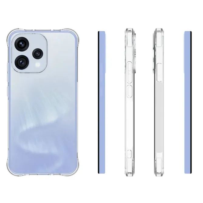 Pack Oppo Reno 15 | Coque Coins Renforcés Transparente avec 2 Verres T