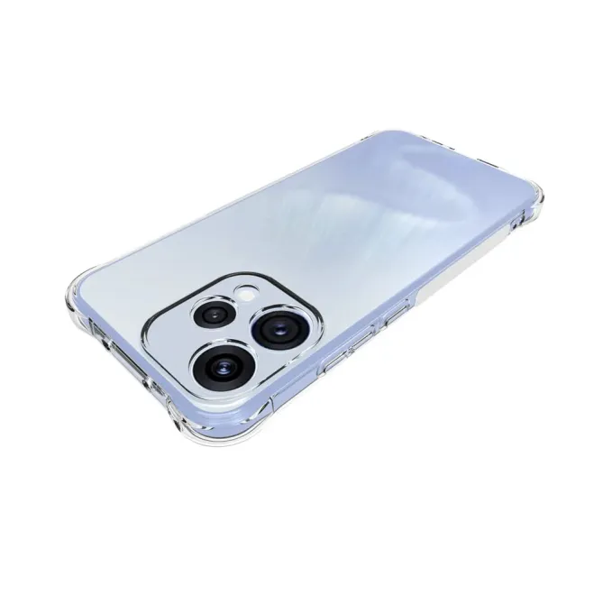 Pack Oppo Reno 15 | Coque Coins Renforcés Transparente avec Verre Trem