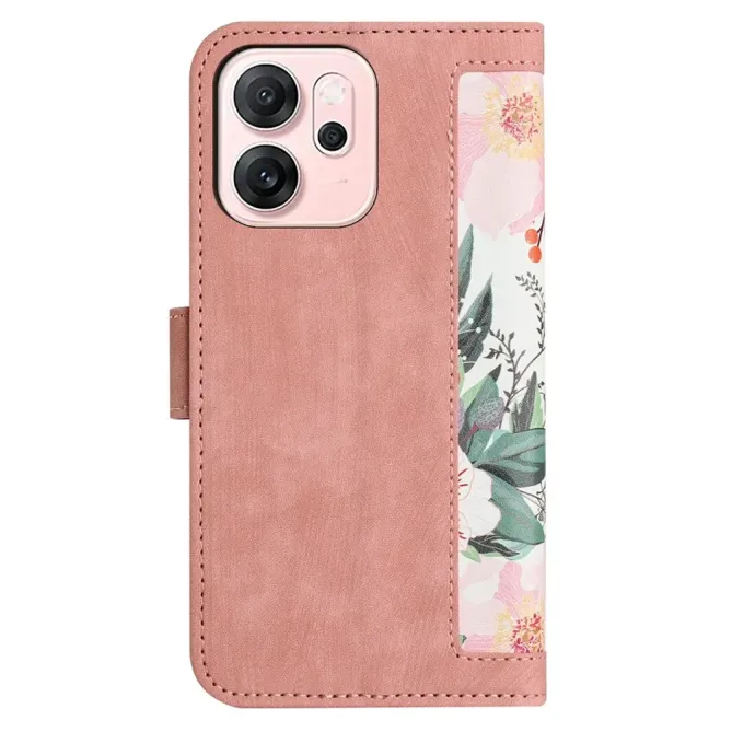 Housse Oppo Reno 15 Aquarelle Florale avec Dragonne