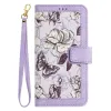 Housse Oppo Reno 15 Croquis Floral avec Dragonne