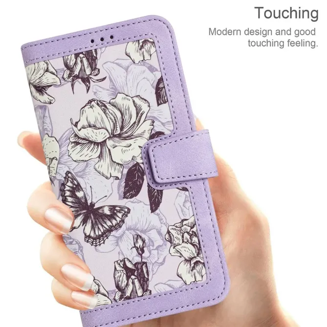 Housse Oppo Reno 15 Croquis Floral avec Dragonne