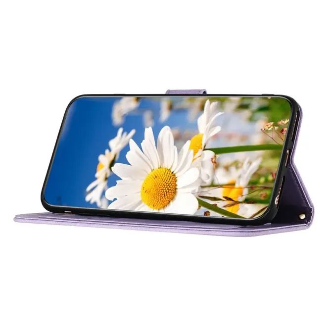 Housse Oppo Reno 15 Croquis Floral avec Dragonne
