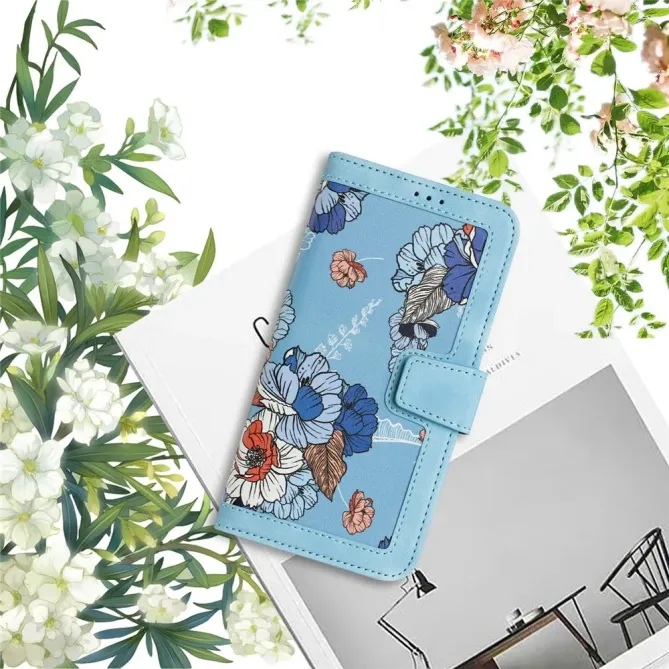 Housse Oppo Reno 15 Florale avec Dragonne