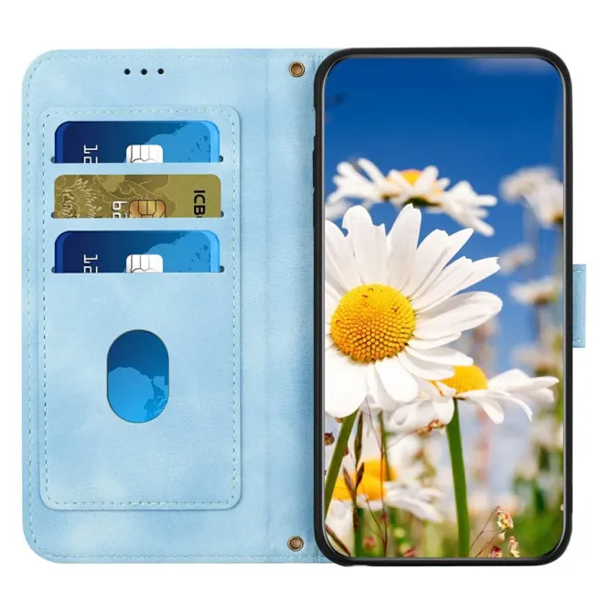Housse Oppo Reno 15 Florale avec Dragonne