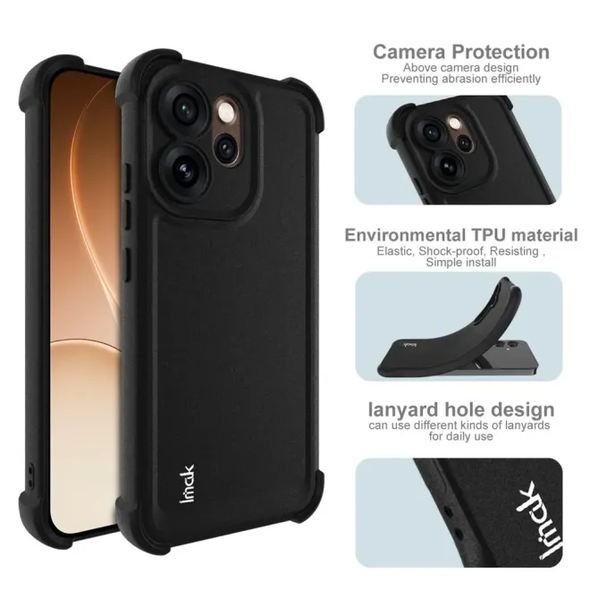 Coque Oppo Reno 15 Pro class protect - Noir mat