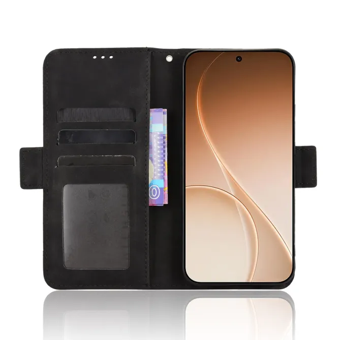 Housse Oppo Reno 15 Pro premium portefeuille avec porte cartes