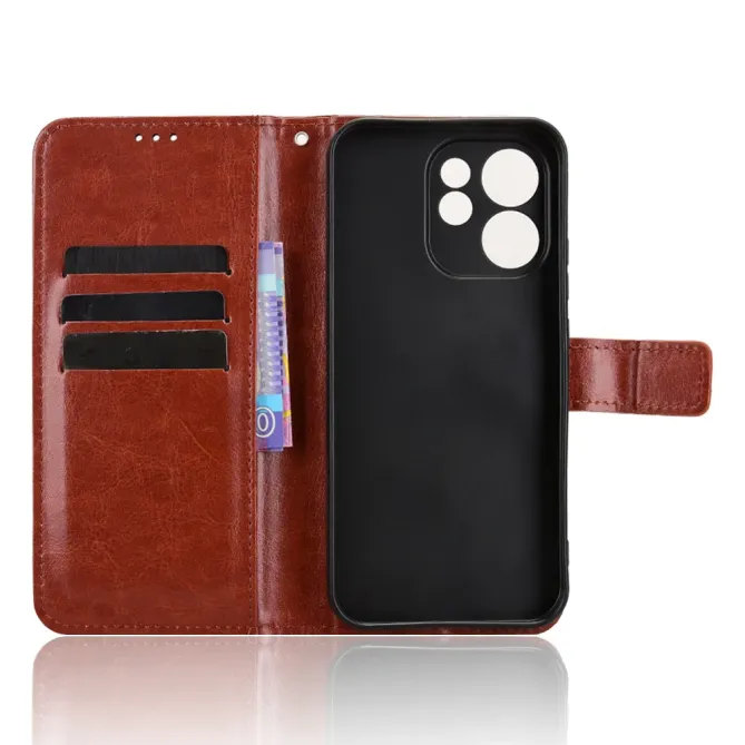 Housse Oppo Reno 15 Pro | Cuir Patiné Style Vintage