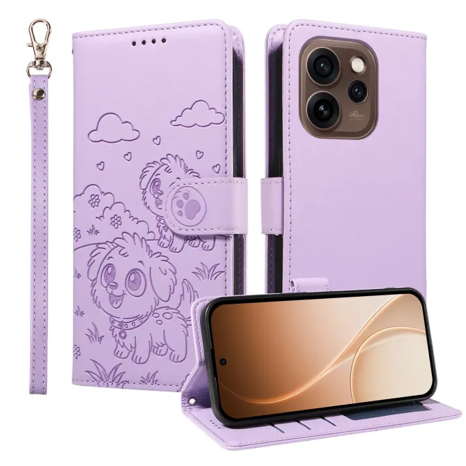 Housse Oppo Reno 15 Pro Chiens en Relief | CUDDLE