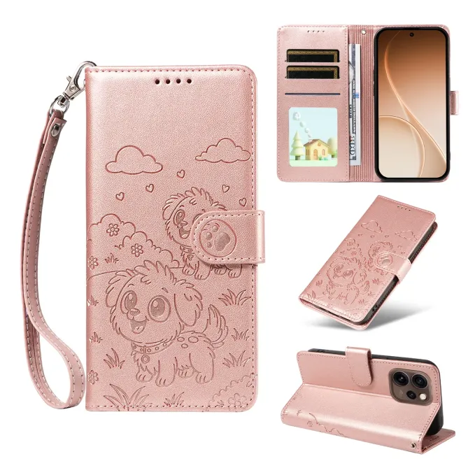 Housse Oppo Reno 15 Pro Chiens en Relief | CUDDLE