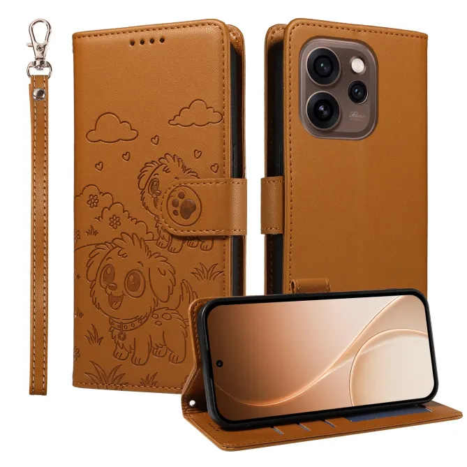 Housse Oppo Reno 15 Pro Chiens en Relief | CUDDLE