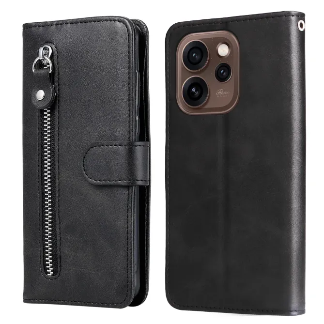 Housse Oppo Reno 15 Pro Zipper Pocket Fonction Support