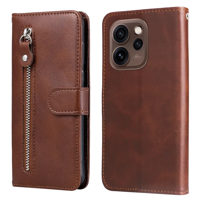 Housse Oppo Reno 15 Pro Zipper Pocket Fonction Support