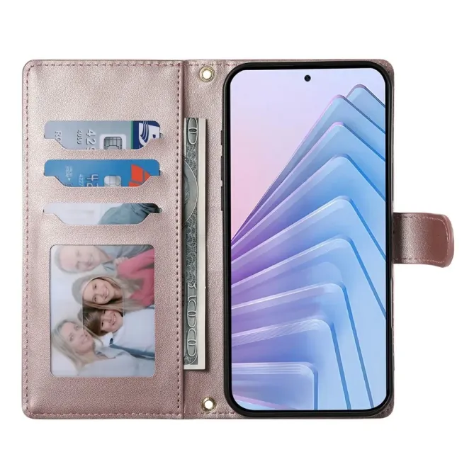 Étui Oppo Reno15 Pro 5G à surpiqûres losange