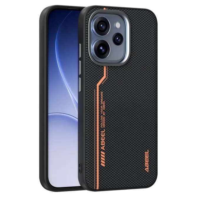 Coque Oppo Reno15 Pro 5G Racing Noir et Orange