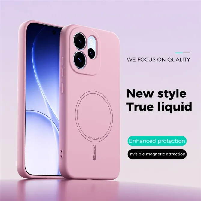 Coque Oppo Reno15 Pro 5G MagSafe Silicone Liquide