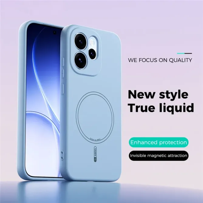 Coque Oppo Reno15 Pro 5G MagSafe Silicone Liquide