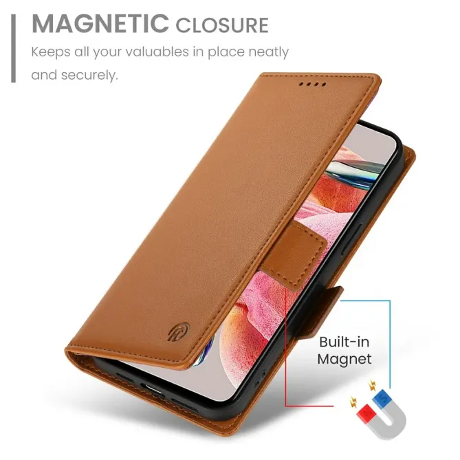 Housse Oppo Reno15 Pro 5G Sienna portefeuille support