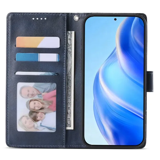 Housse Oppo Reno15 Pro 5G portefeuille cuir avec dragonne