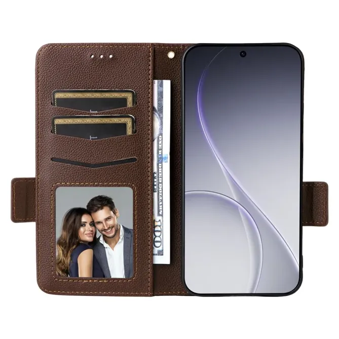 Housse OPPO Reno 15 Pro effet cuir à Lanière | FOLKEN