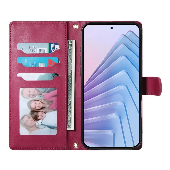 Étui OPPO Reno15 Pro Max 5G à surpiqûres losange