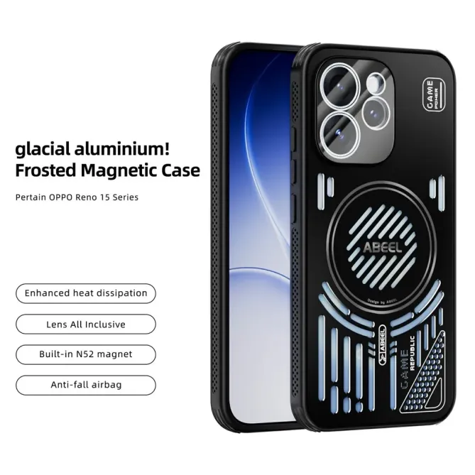 Coque OPPO Reno15 Pro Max 5G magnétique aluminium